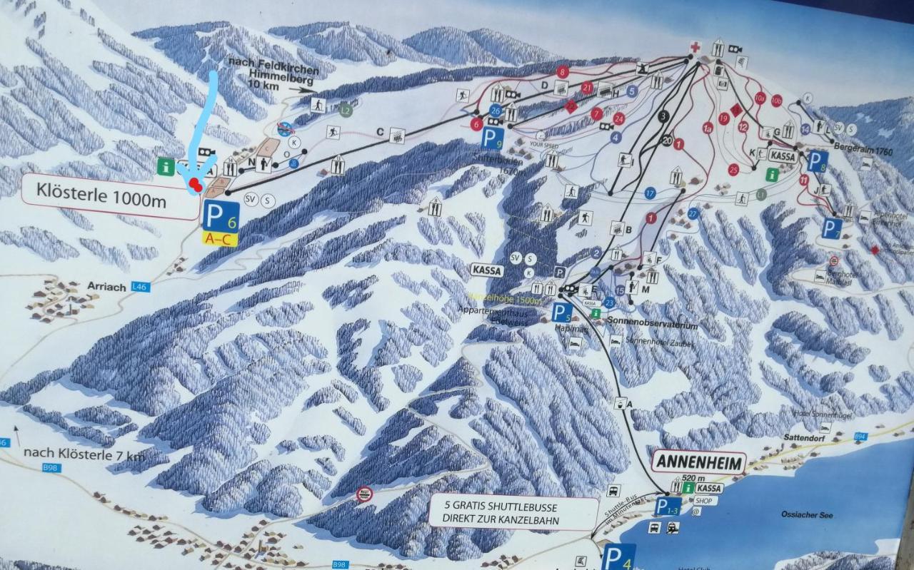 Appartement Vidmar-Ferienglueck Arriach ภายนอก รูปภาพ